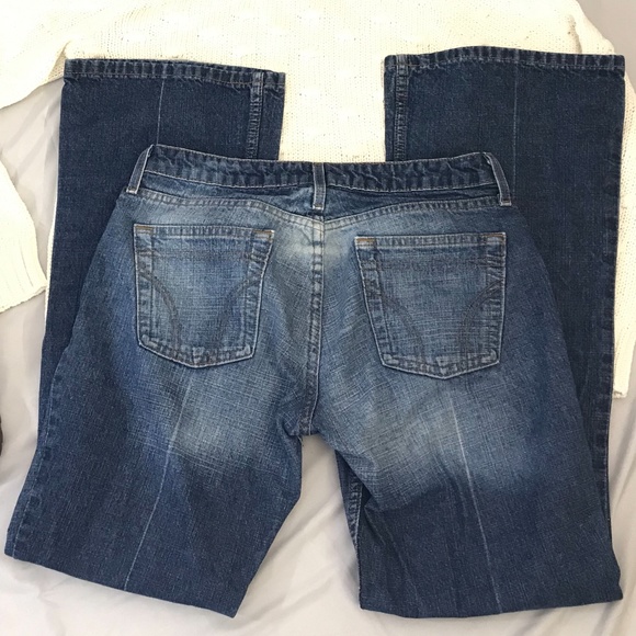 Aeropostale 100% Cotton Denim Boot Cut Sz 7/8 - Picture 3 of 9